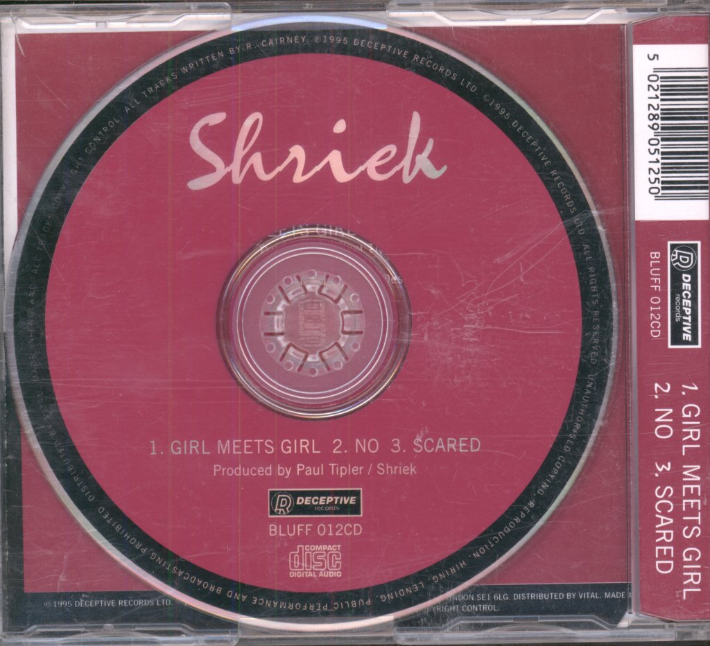 Shriek - Girl Meets Girl - Cd