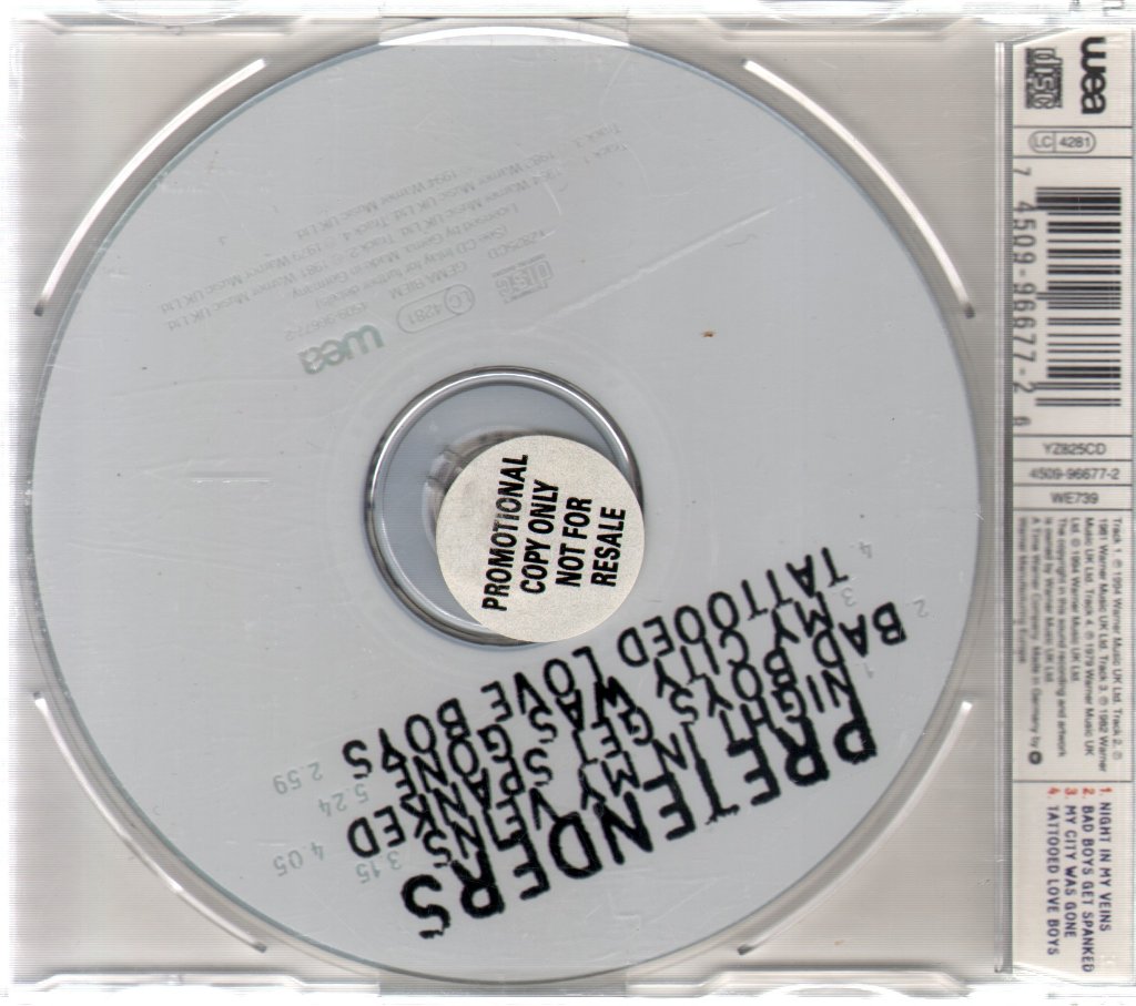 Pretenders - Night In My Veins - Cd