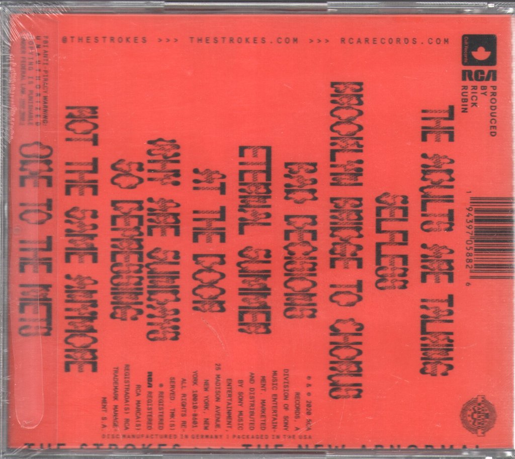 Strokes - New Abnormal - Cd