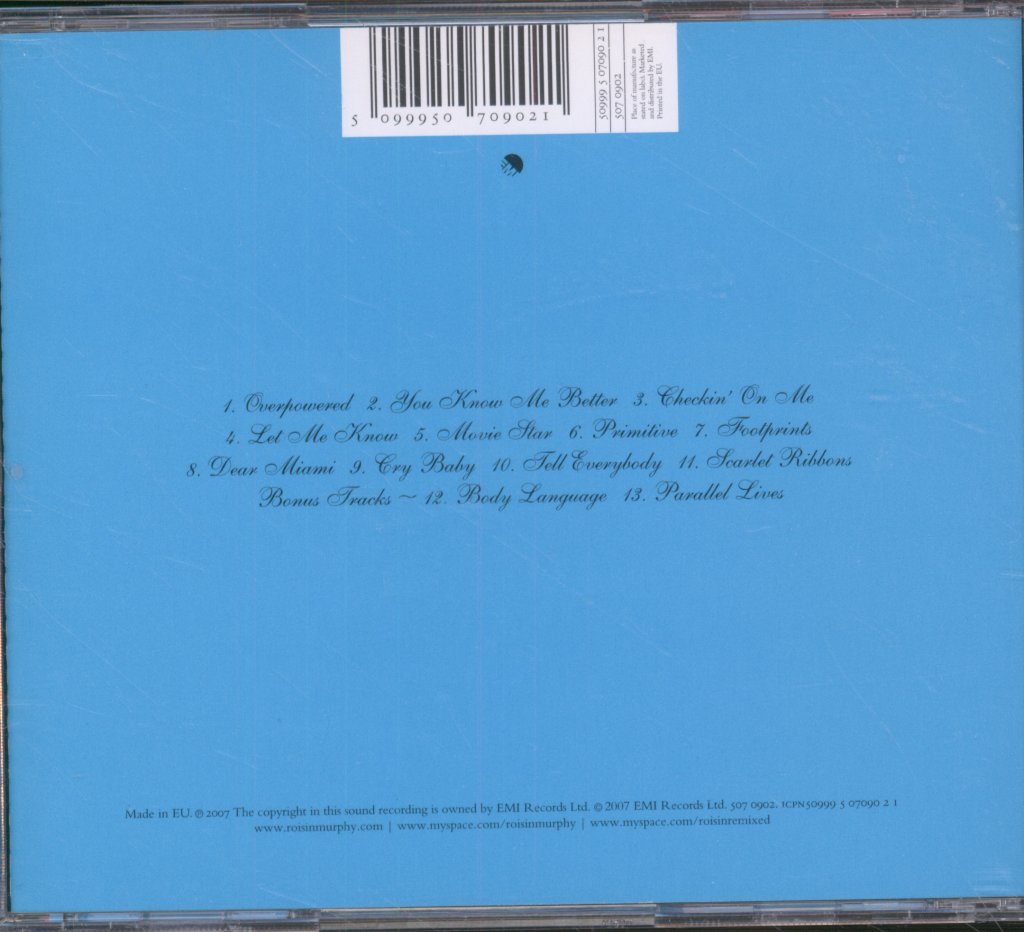 Róisín Murphy - Overpowered - Cd
