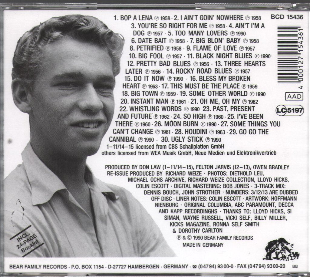 Ronnie Self - Bop-A-Lena - Cd