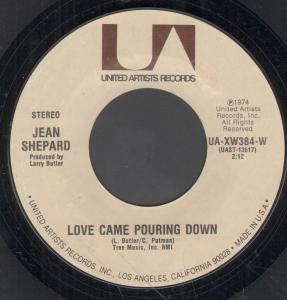 Jean Shepard - Love Come Pouring Down - 7 Inch