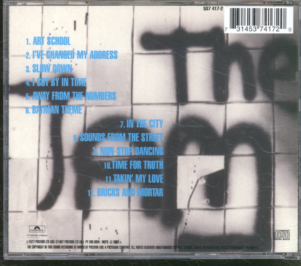 Jam - In The City - Cd