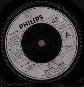 Gheorghe Zamfir - Rose - 7 Inch