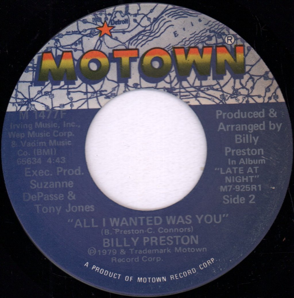 Billy Preston And Syreeta - With You I'm Born Again - 7 Inch