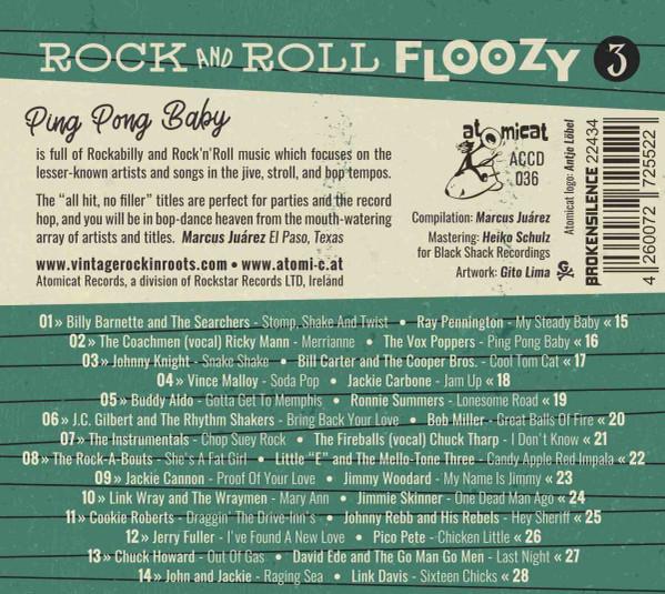 Various Artists - Rock and Roll Floozy 3: Ping Pong Baby - Cd