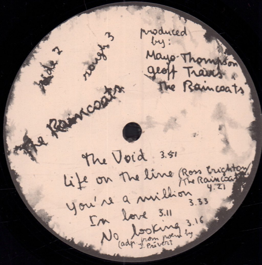 Raincoats - Raincoats - Lp