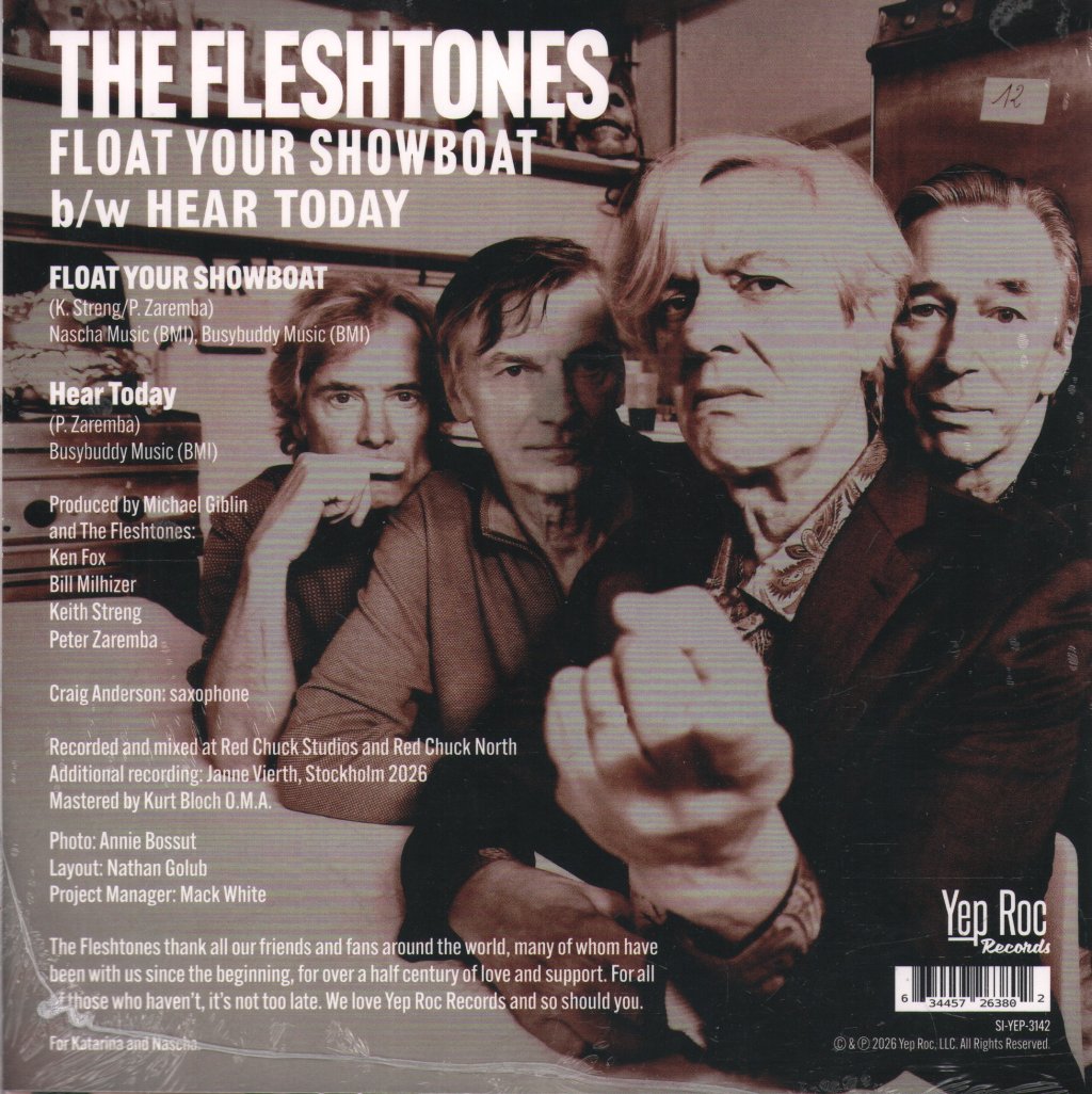 Fleshtones - Float Your Showboat - 7 Inch