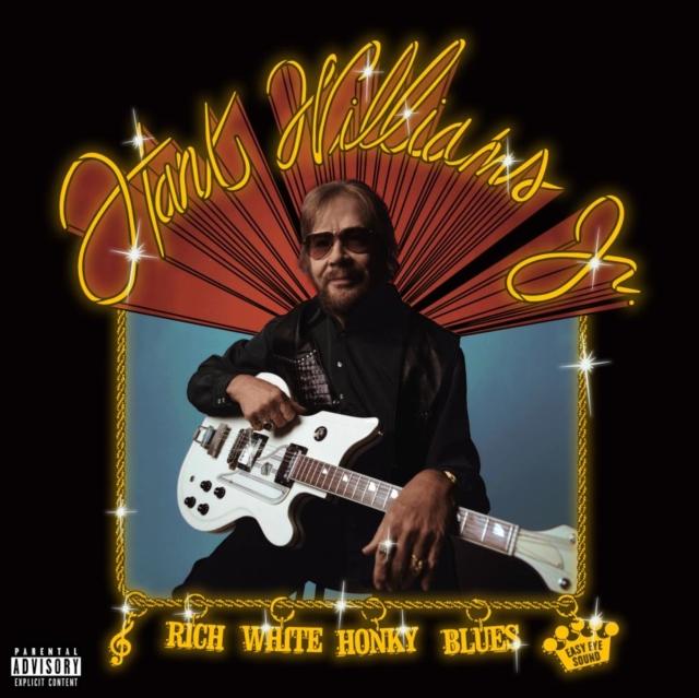 Hank Williams Jr - Rich White Honky Blues - Lp