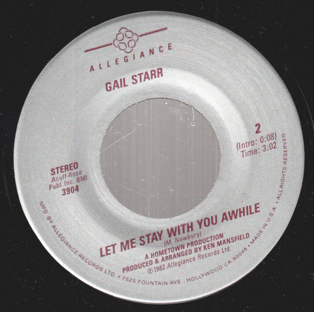 Gail Starr - Ain't It Amazing - 7 Inch