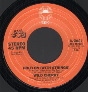 Wild Cherry - Hold On - 7 Inch