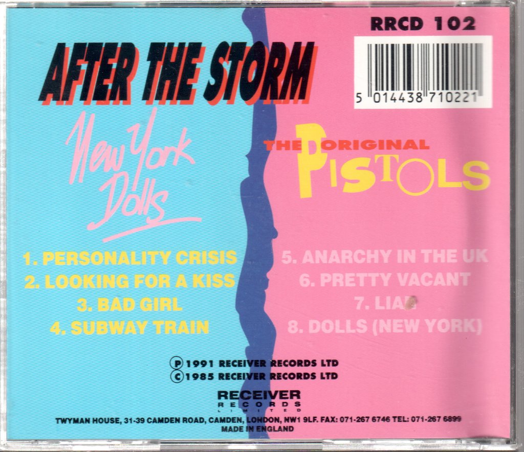 New York Dolls/Sex Pistols - After The Storm - Cd