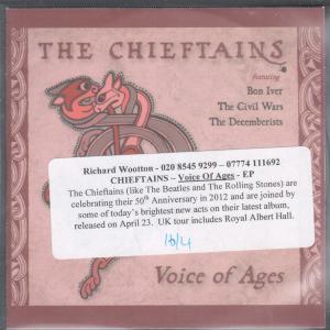 Chieftains - Voice Of Ages - Cdr
