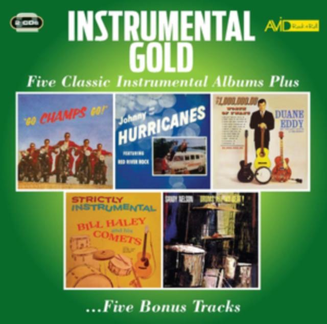 Champs - Instrumental Gold - Five Classic Instrumental Albums Plus (Go Champs Go! / Johnny and the Hurricanes / $1,000,000 Dollars... - Double Cd