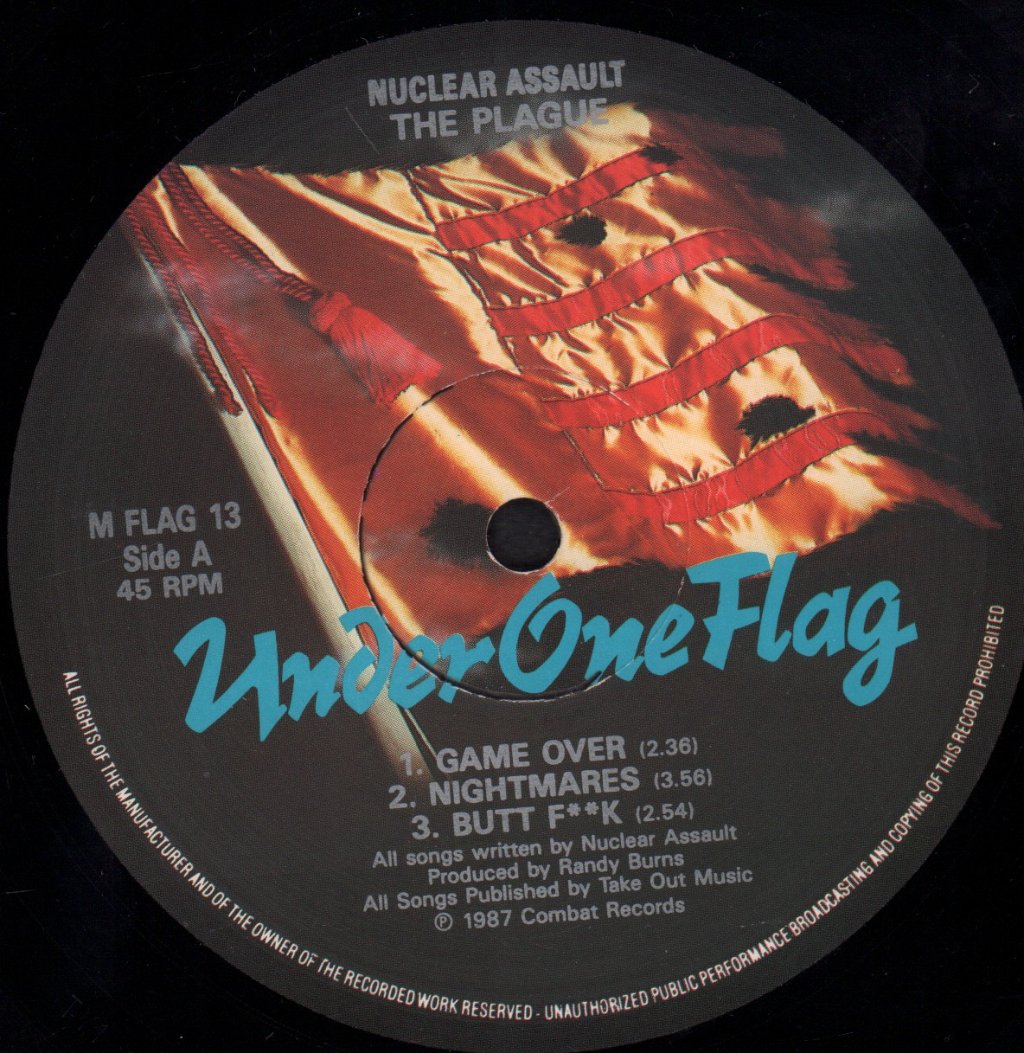 Nuclear Assault - Plague - Lp
