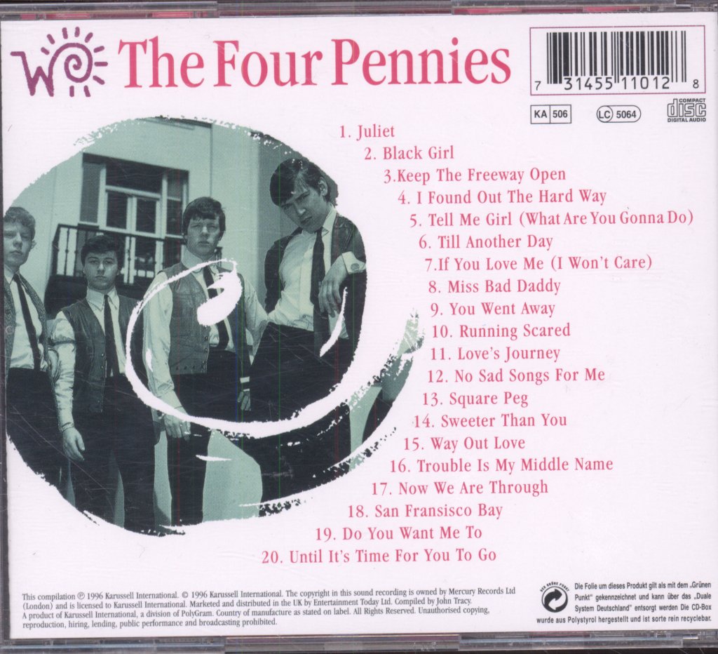 Four Pennies - World Of The Four Pennies - Cd