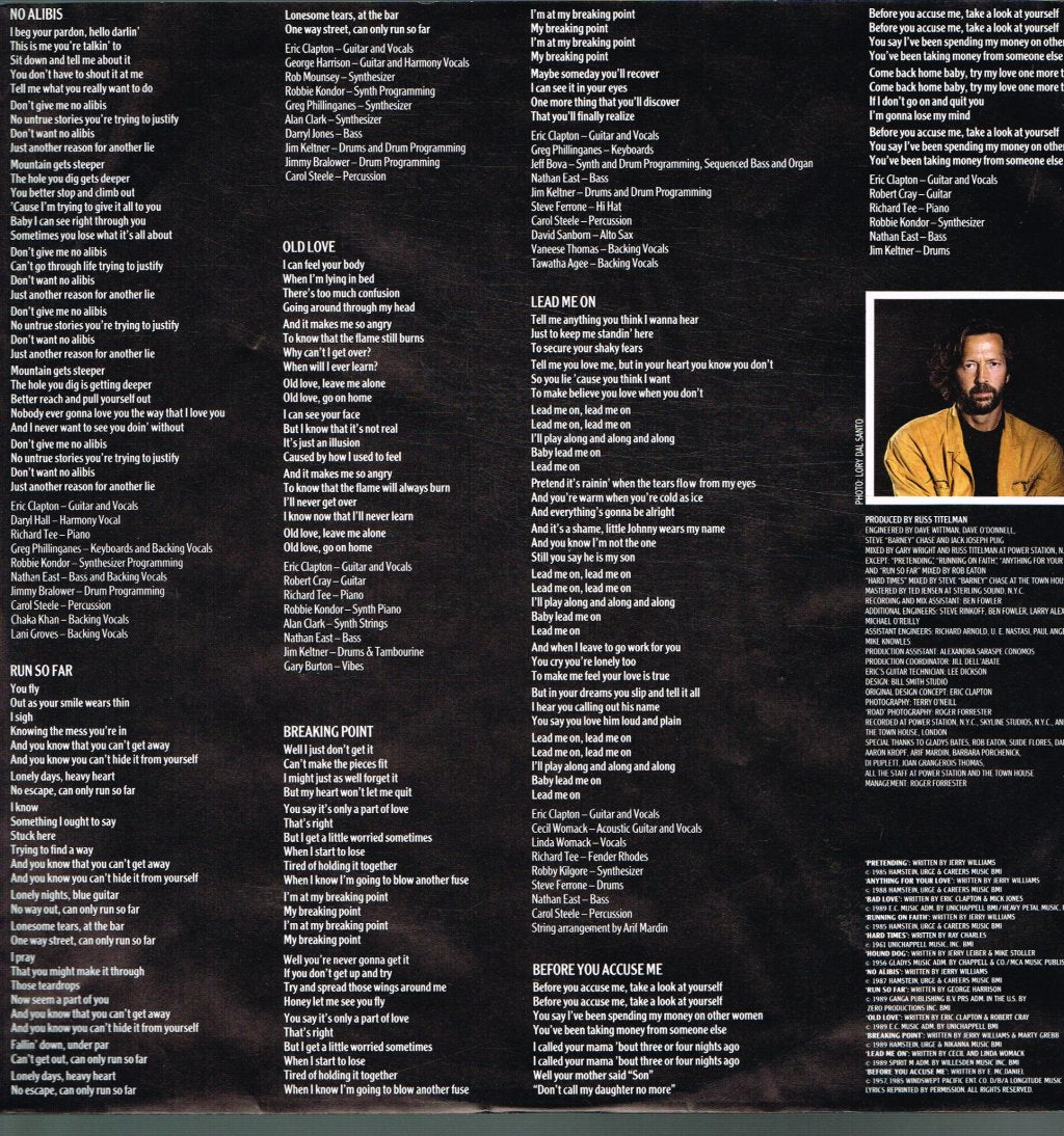 Eric Clapton - Journeyman - Lp