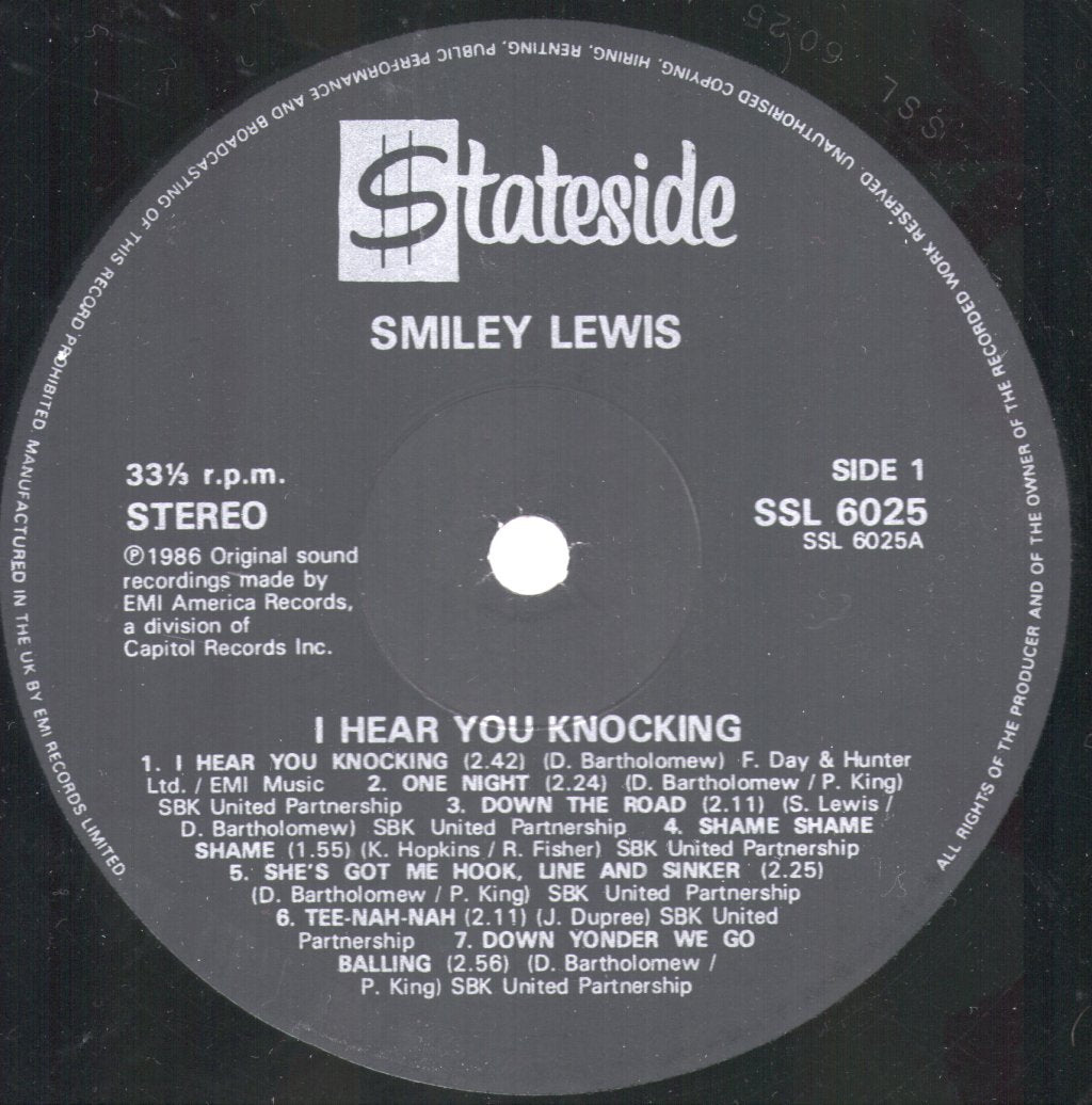 Smiley Lewis - I Hear You Knocking - Lp