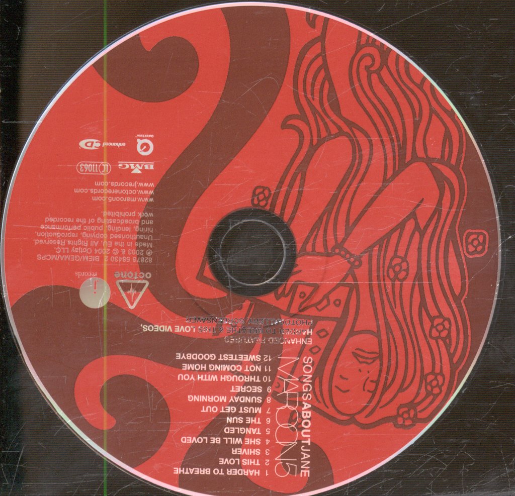Maroon 5 - Songs About Jane - Cd
