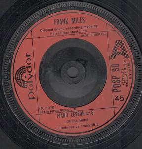 Frank Mills - Piano Lessons No 5 - 7 Inch