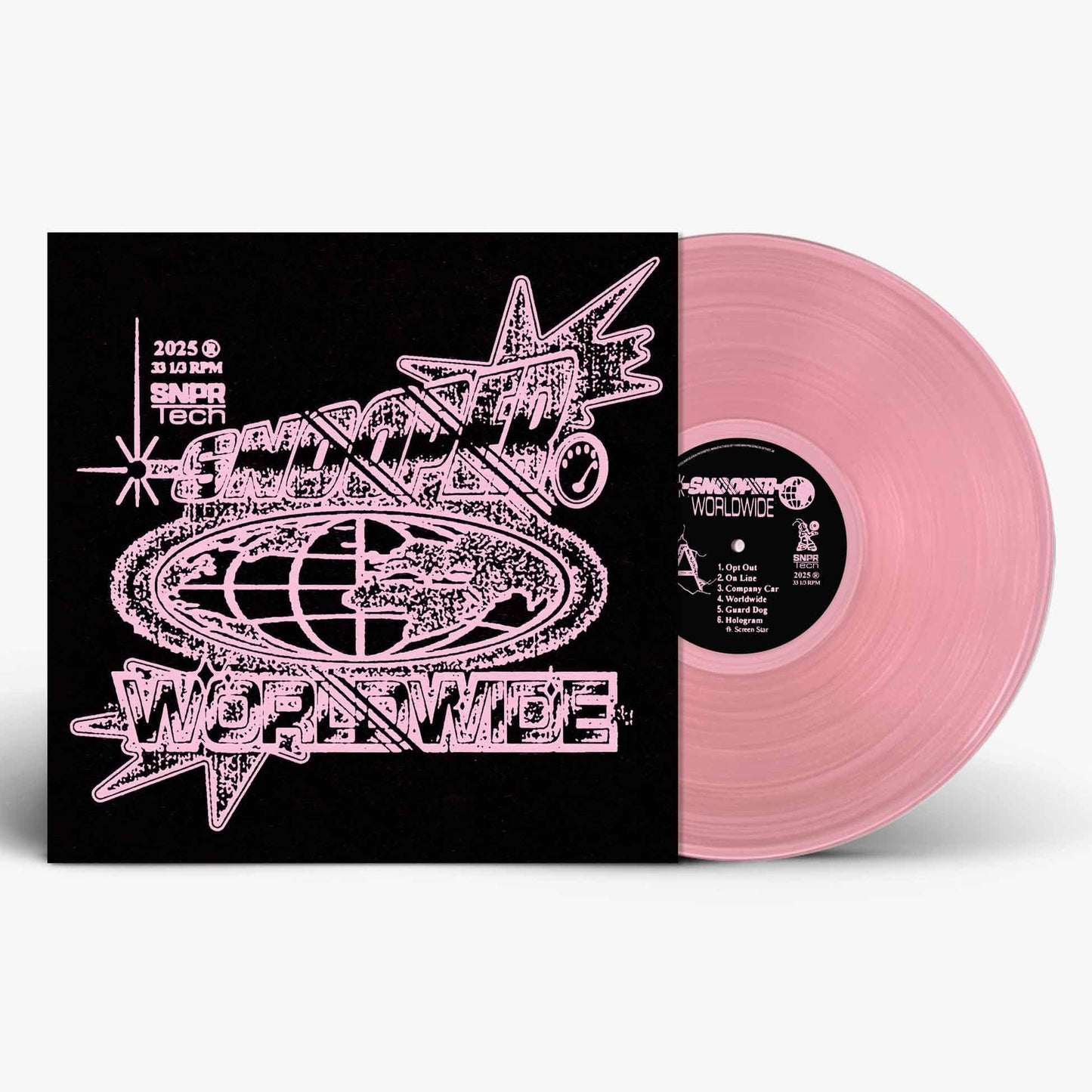 Snooper - Worldwide-Vinyle Rose Transparent - Lp
