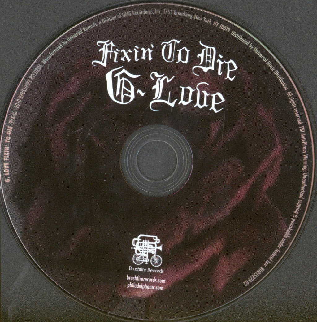 G.love - Fixin' To Die - Cd