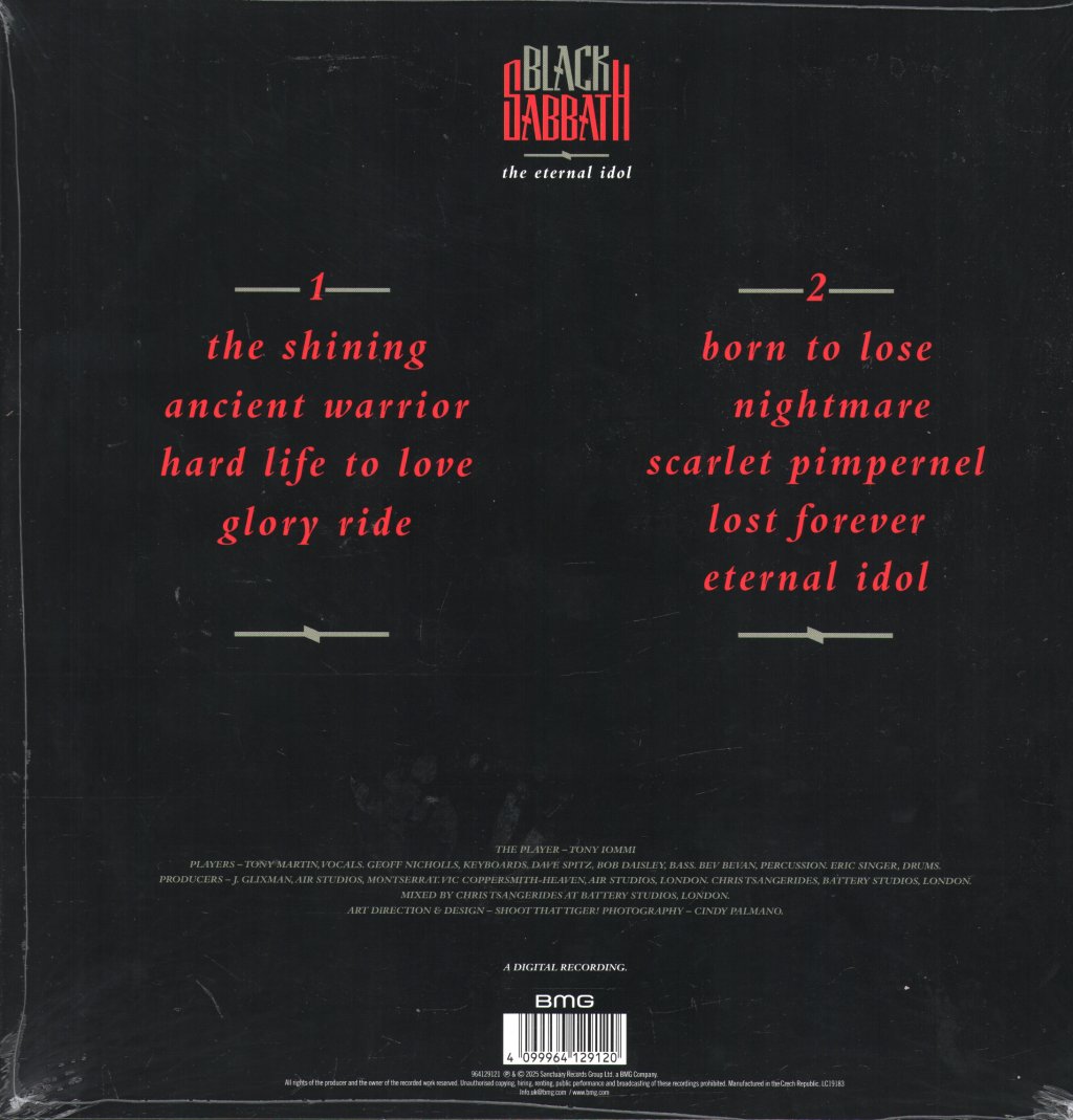Black Sabbath - Eternal Idol (RSD2025) - Lp