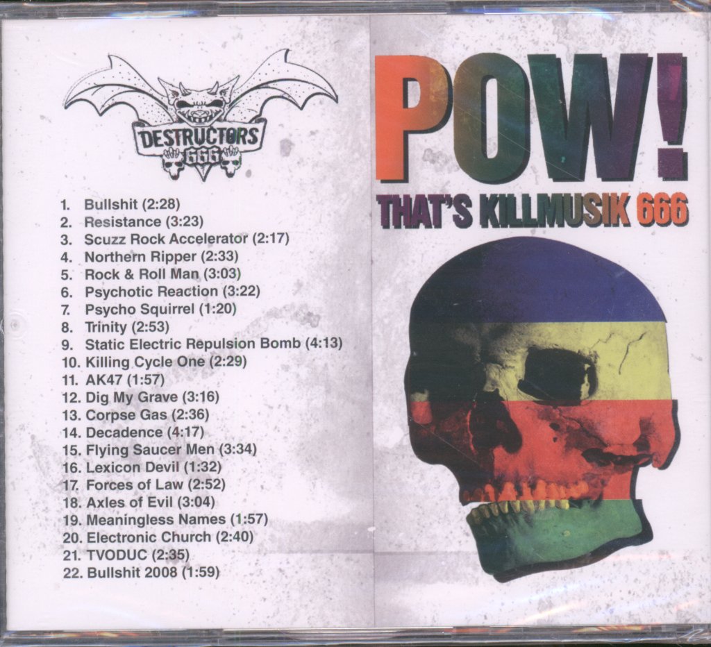 Destructors - Pow! That's Killmusik 666. Volume One: Revision - Cd