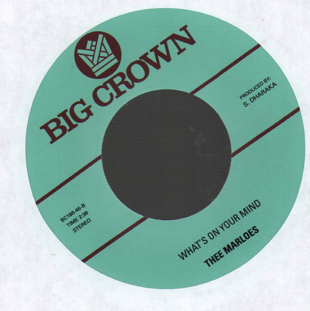 Thee Marloes - I'd Be Lost - 7 Inch