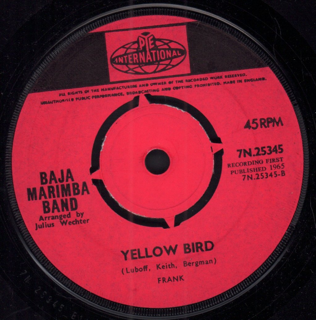 Baja Marimba Band - For Animals Only - 7 Inch