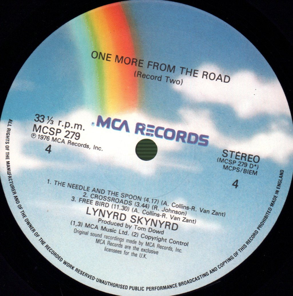 Lynyrd Skynyrd - One More From The Road - Double Lp
