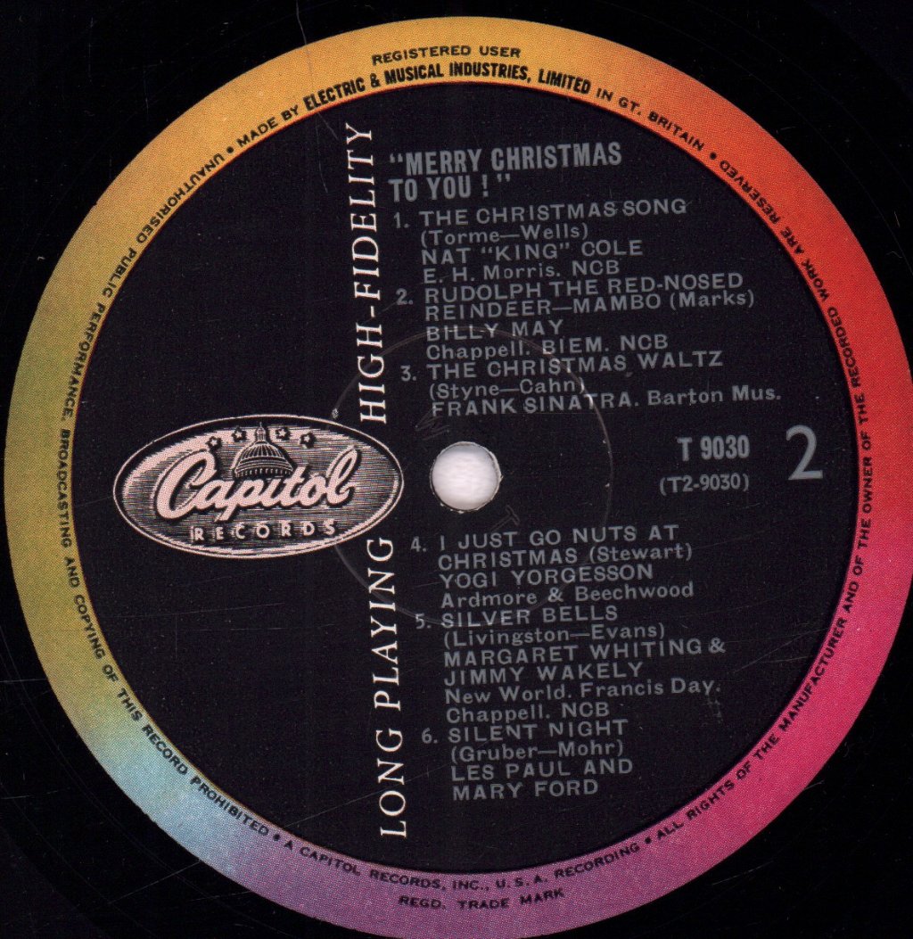 Various Artists - Merry Christmas To You! - Lp