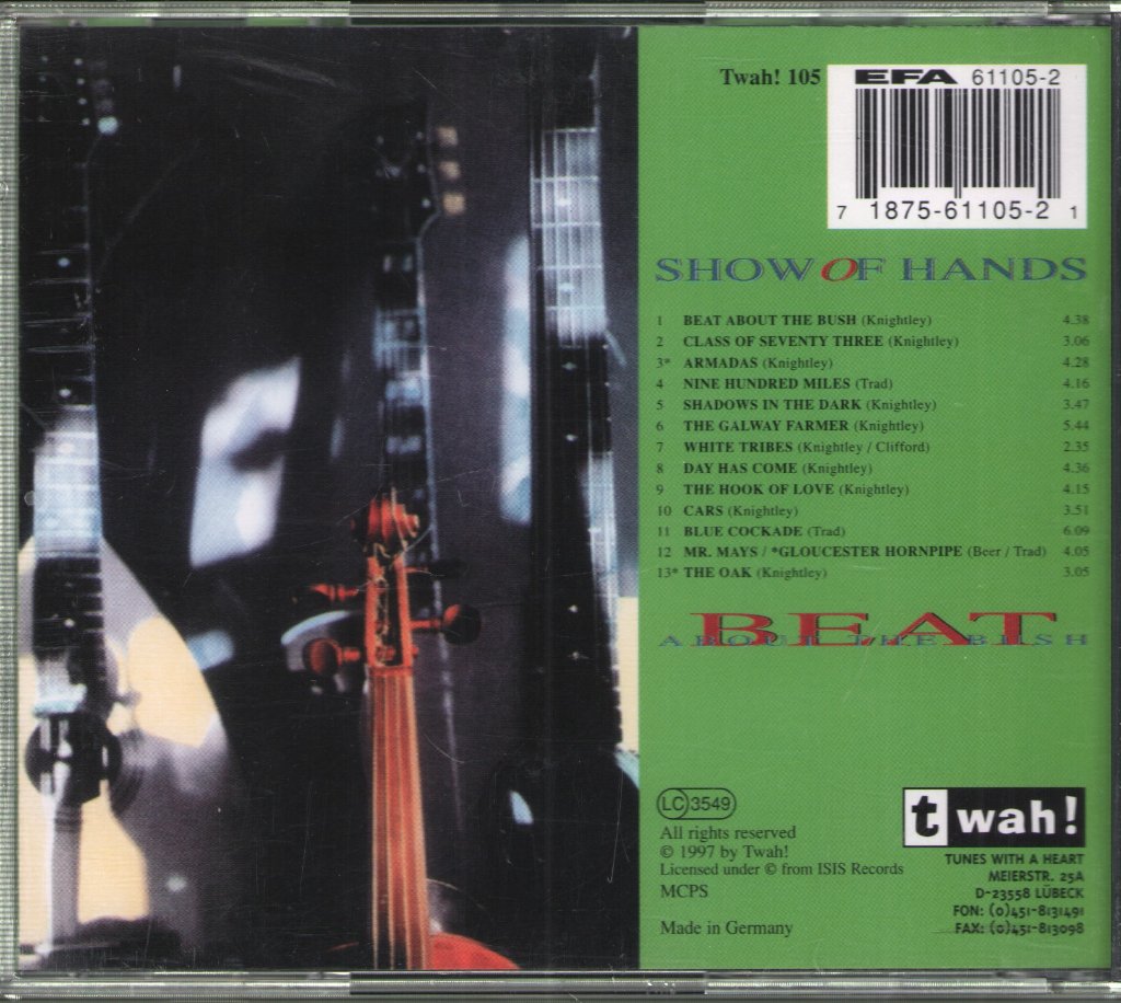 Show Of Hands - Beat About The Bush - Cd