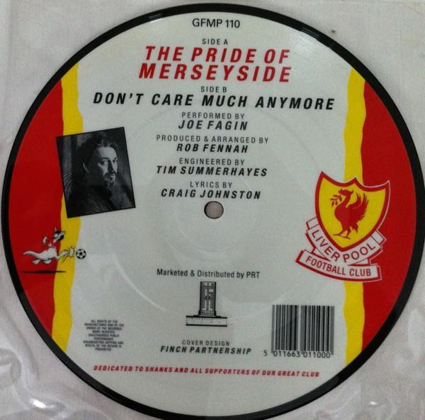 Liverpool F.C. Featuring Joe Fagin - Pride Of Merseyside - 7 Inch
