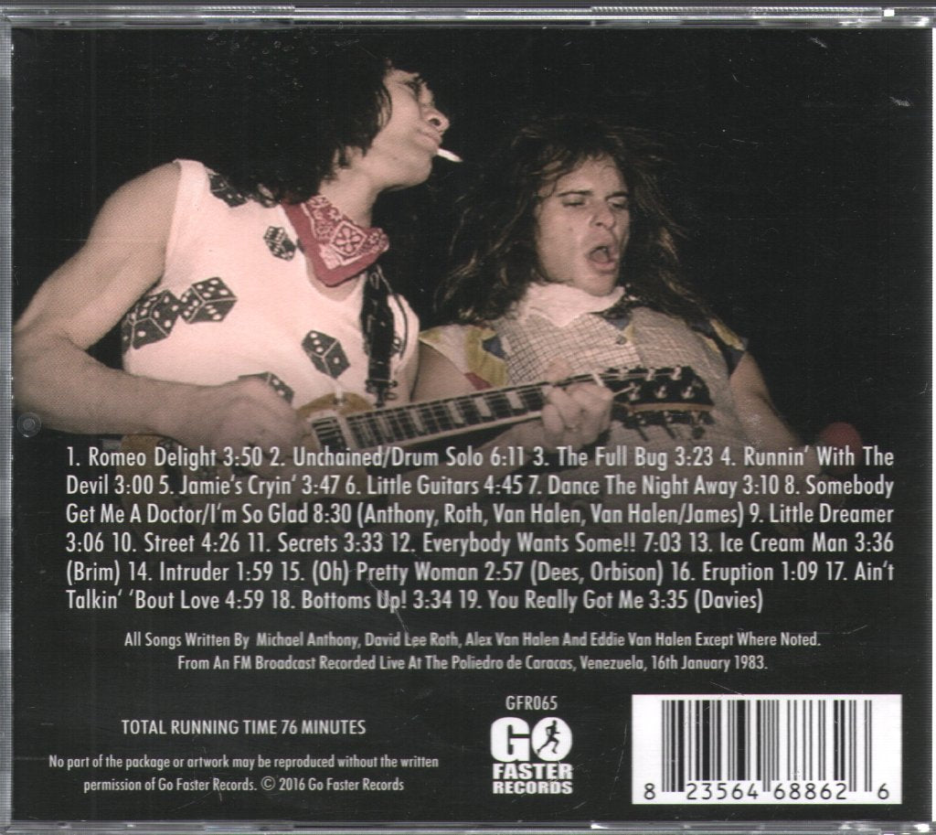 Van Halen - Caracas, Venezuela 1983: The Classic Broadcast - Cd