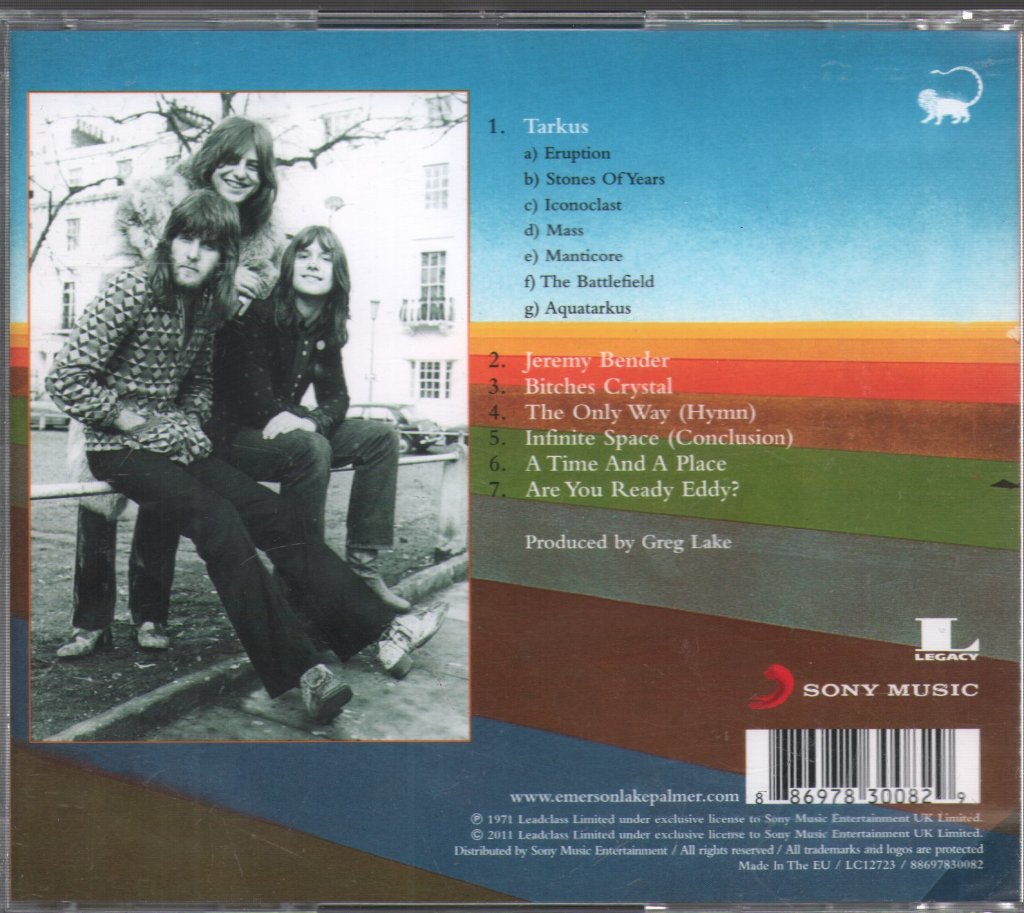 Emerson, Lake & Palmer - Tarkus - Cd