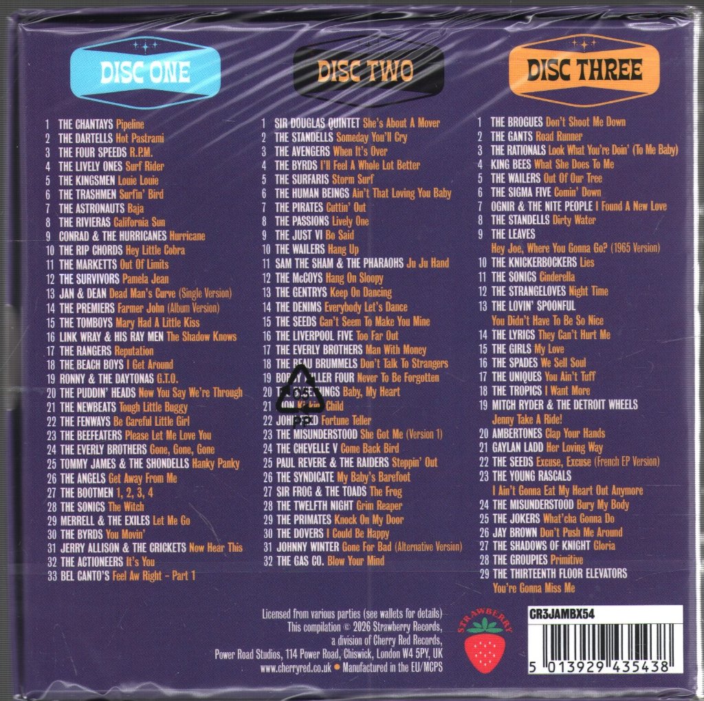 Various Artists - Steppin' Out - The Roots Of Garage Rock 1963-1965 - Cd Set