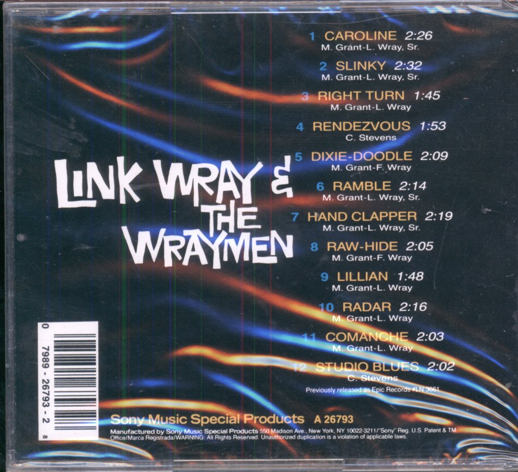 Link Wray And His Ray Men - Link Wray & The Wraymen - Cd