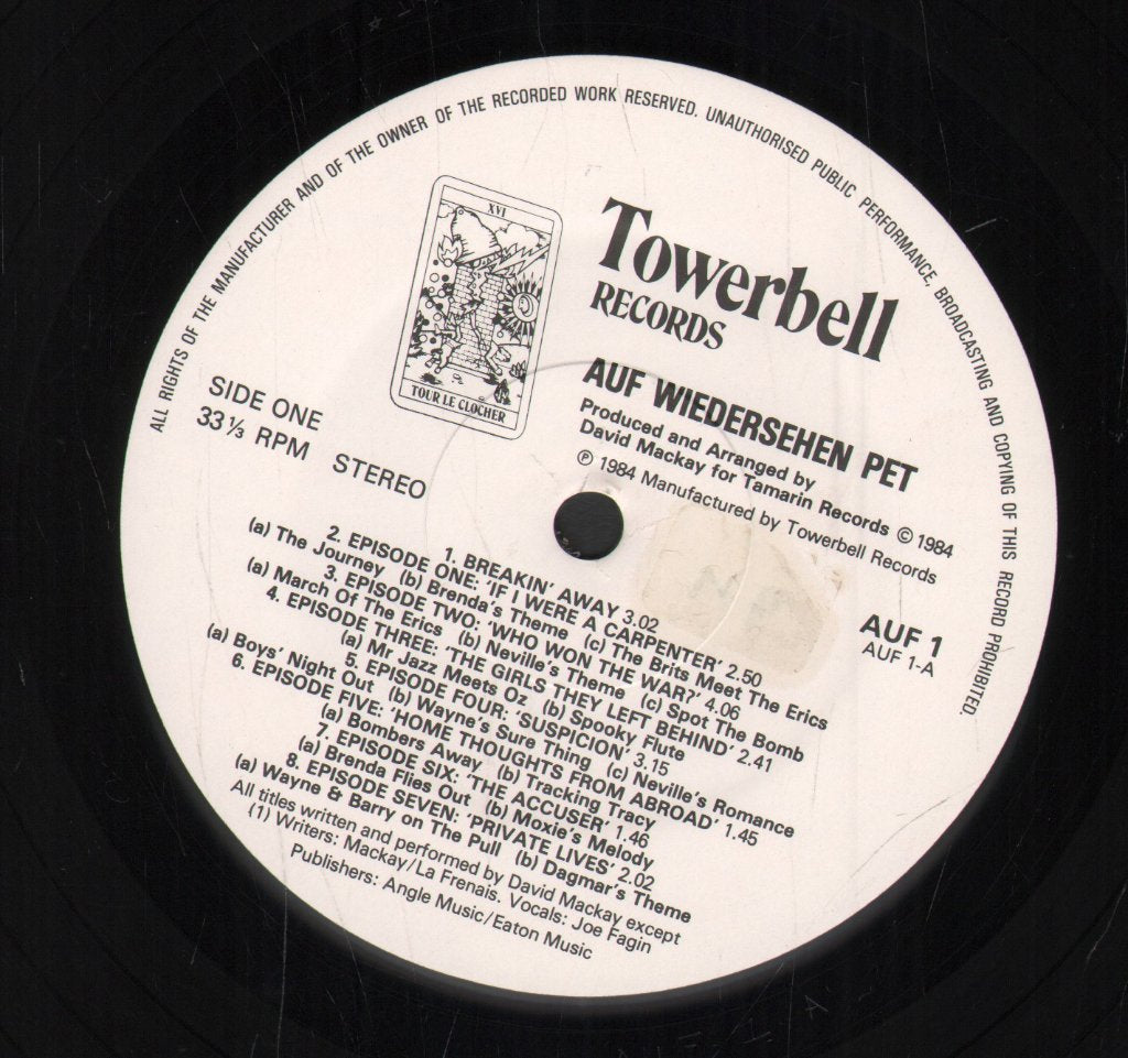 Auf Wiedersehen Pet - Original Music From The Tv Series - Lp