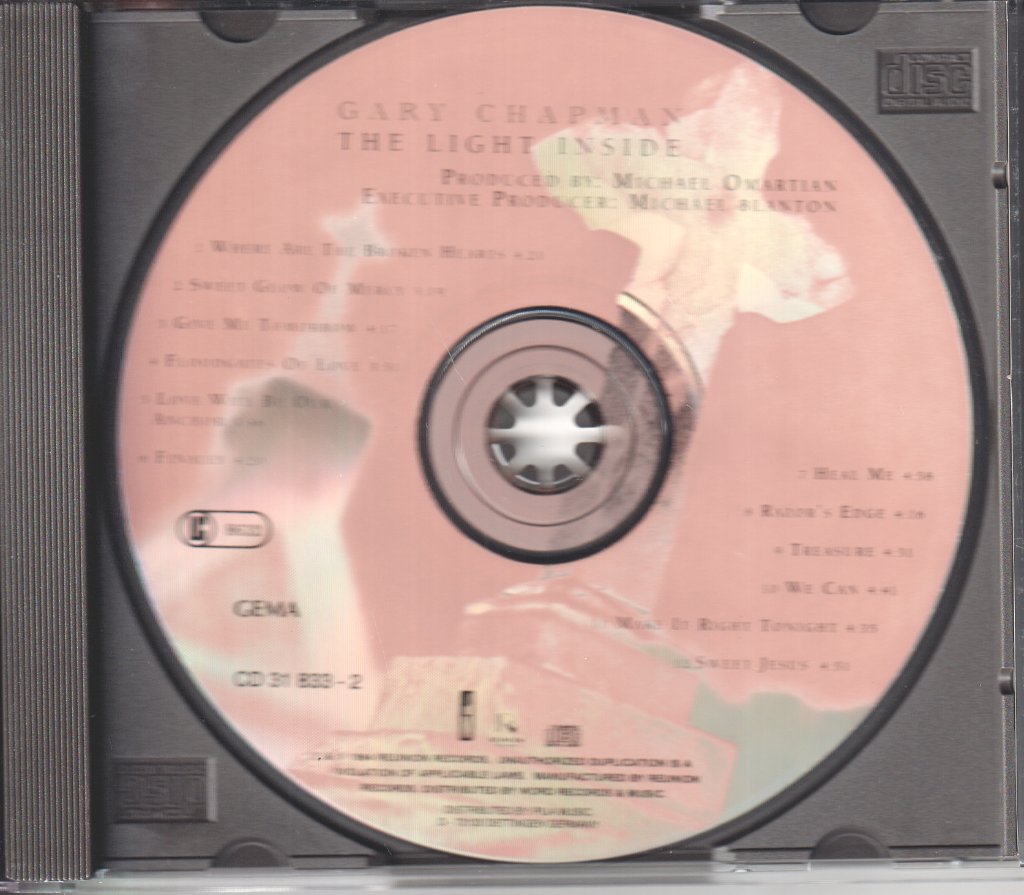 Gary Chapman - Light Inside - Cd