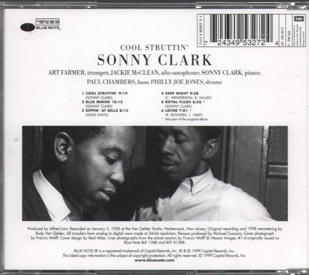 Sonny Clark - Cool Struttin' - Cd