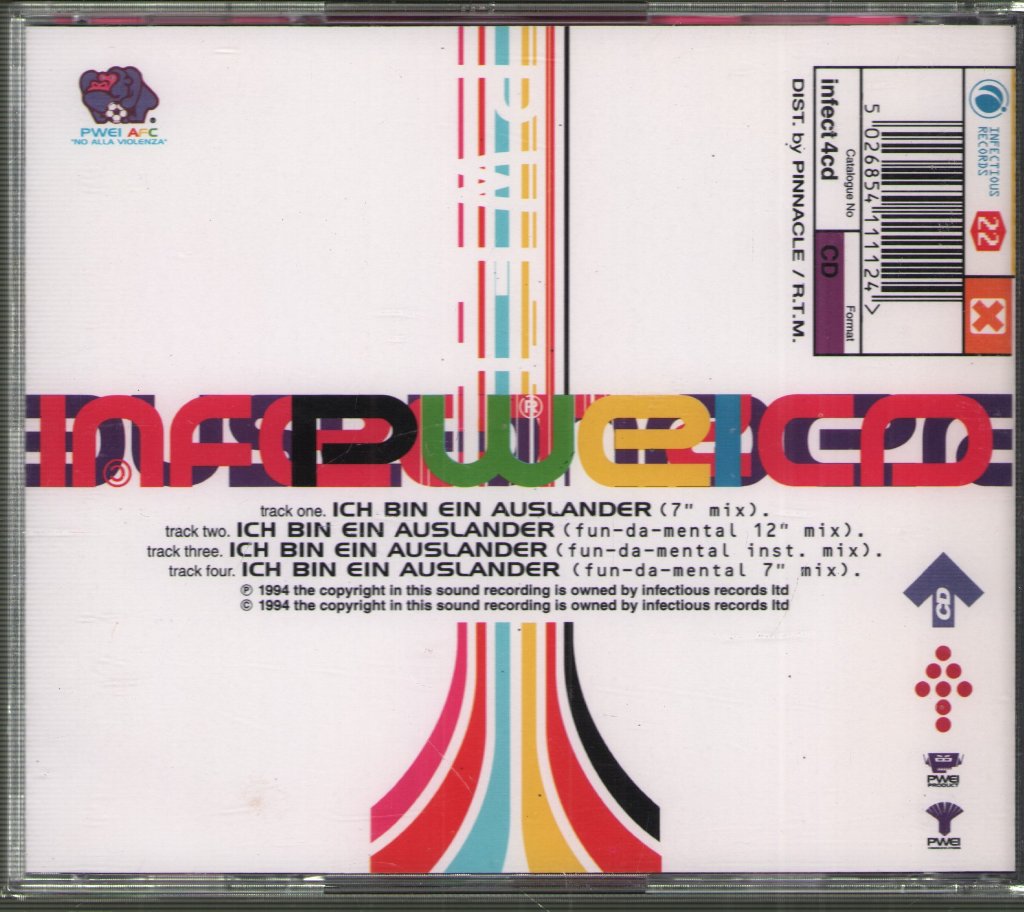 Pop Will Eat Itself - Ich Bin Ein Auslander - Cd