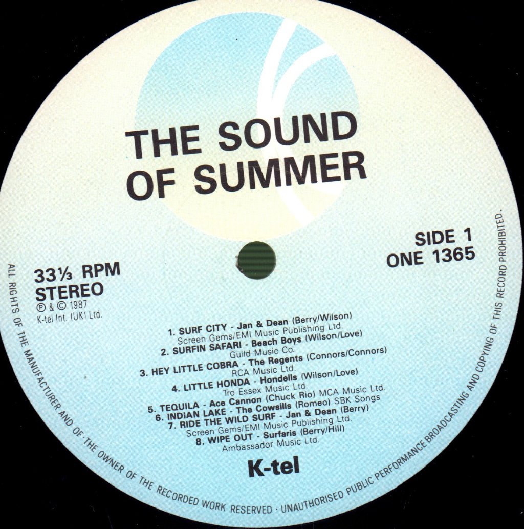 Various Artists - Sound Of Summer - Lp