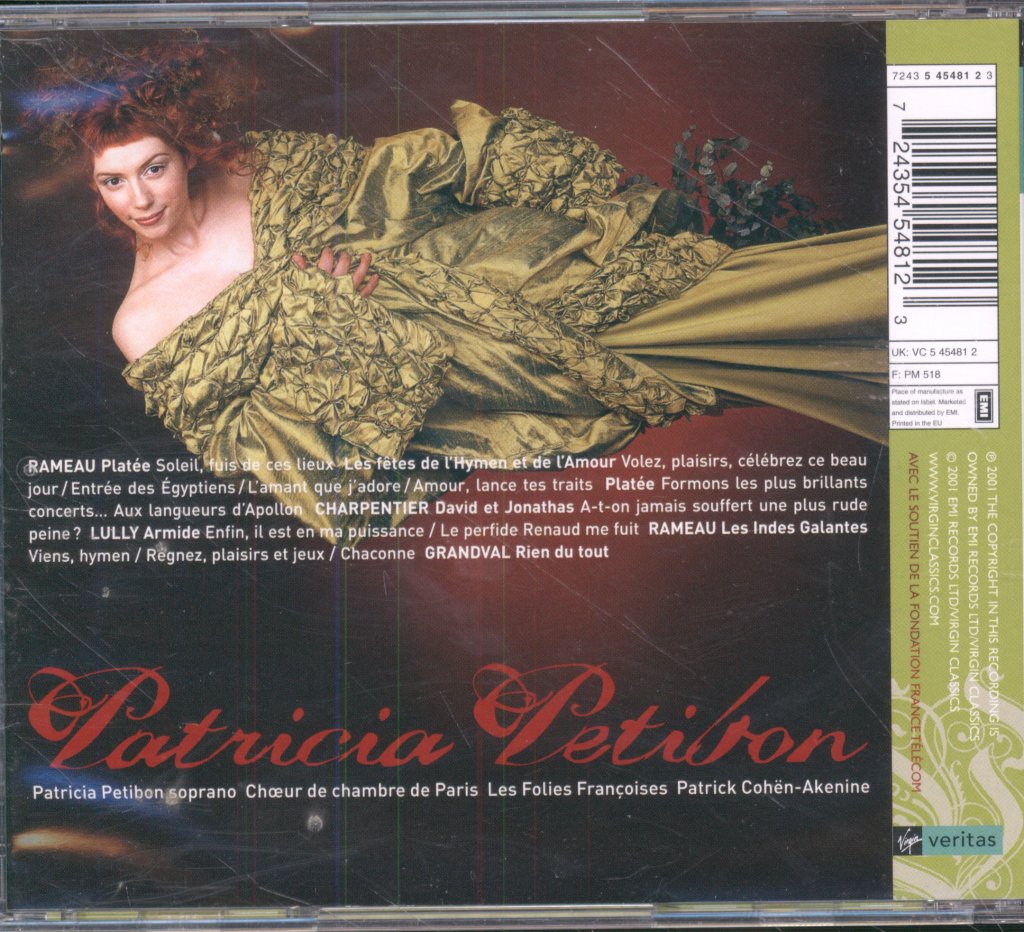Patricia Petibon - Airs Baroques Français - Cd