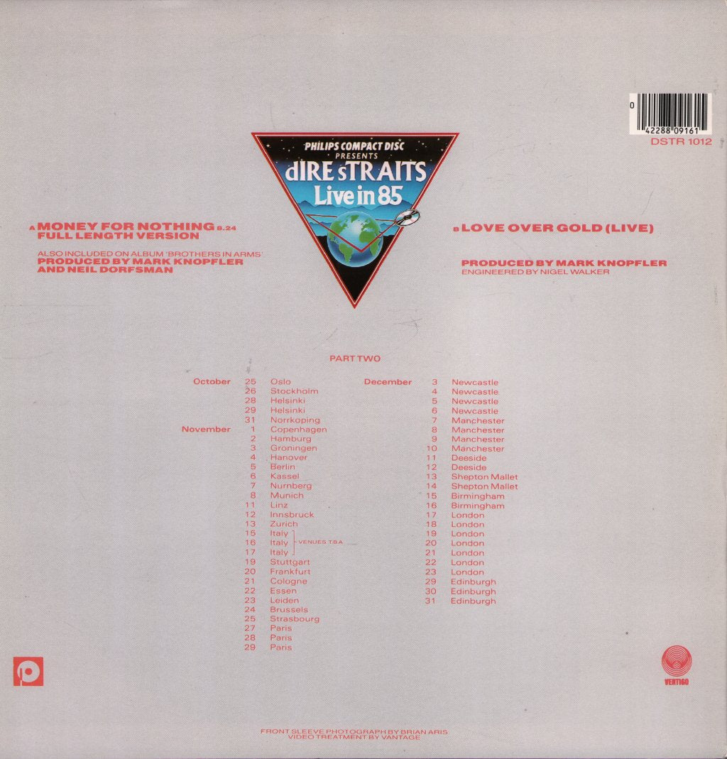 Dire Straits - Money For Nothing - 12 Inch