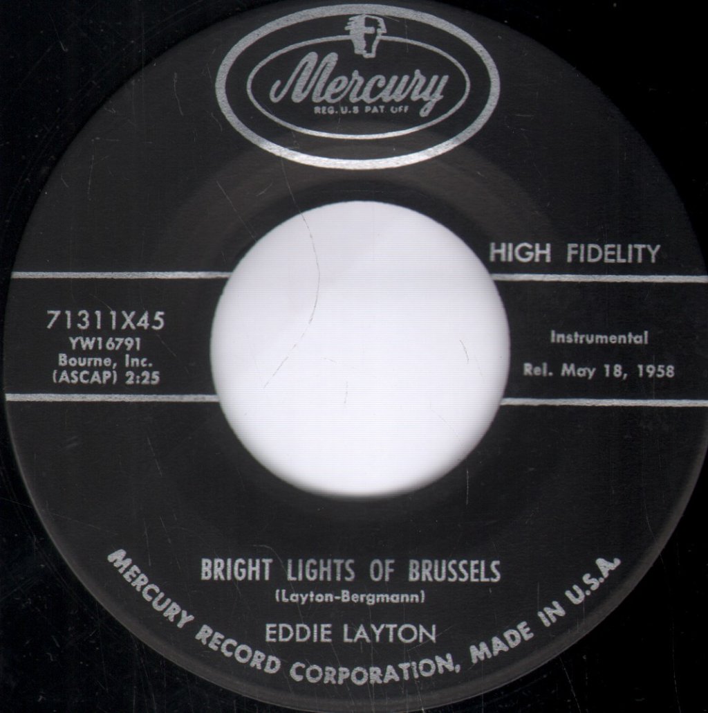 Eddie Layton - Over The Waves - 7 Inch