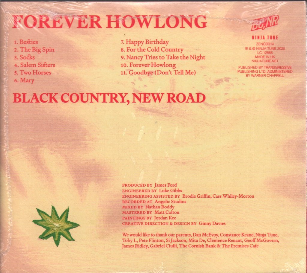 Black Country New Road - Forever Howlong - Cd