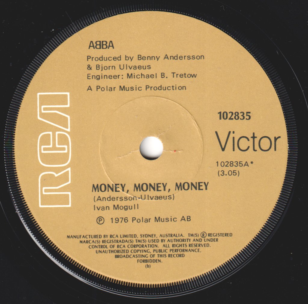 ABBA - Money Money Money - 7 Inch