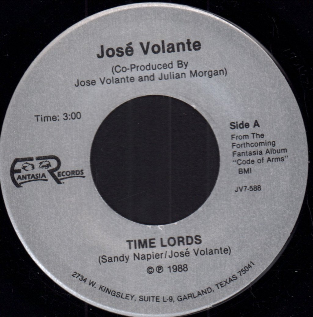 jose volante (the hozer) - Time Lords - 7 Inch