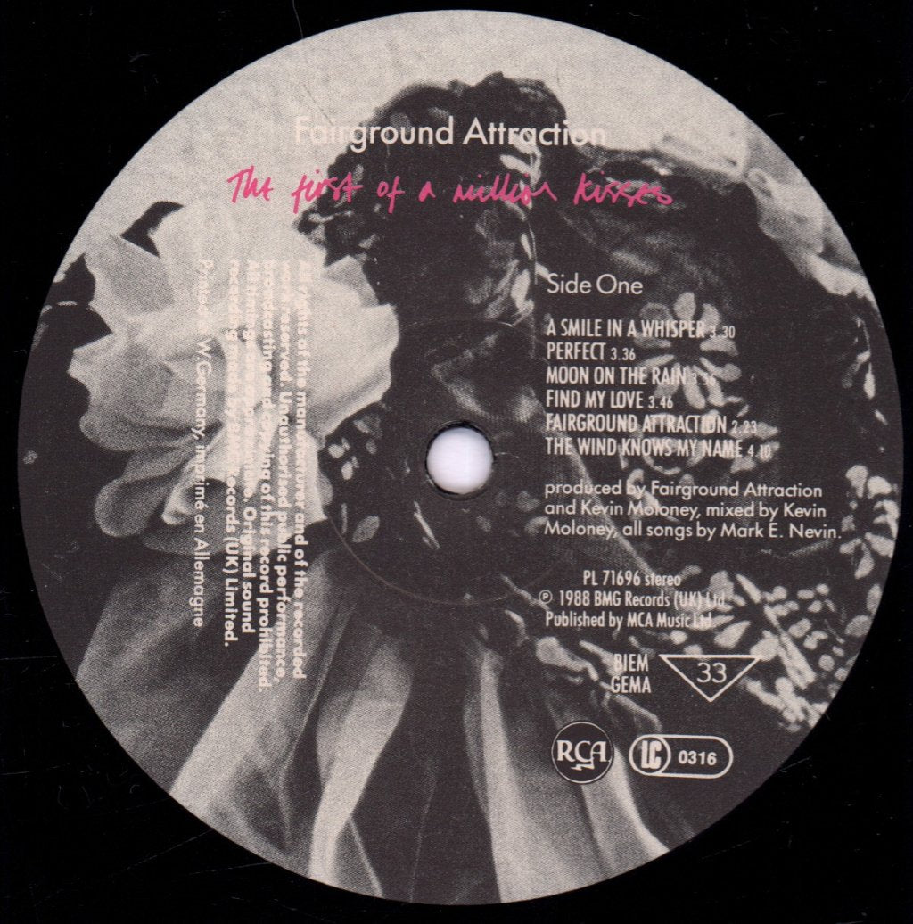 Fairground Attraction - First Of A Million Kisses - Lp